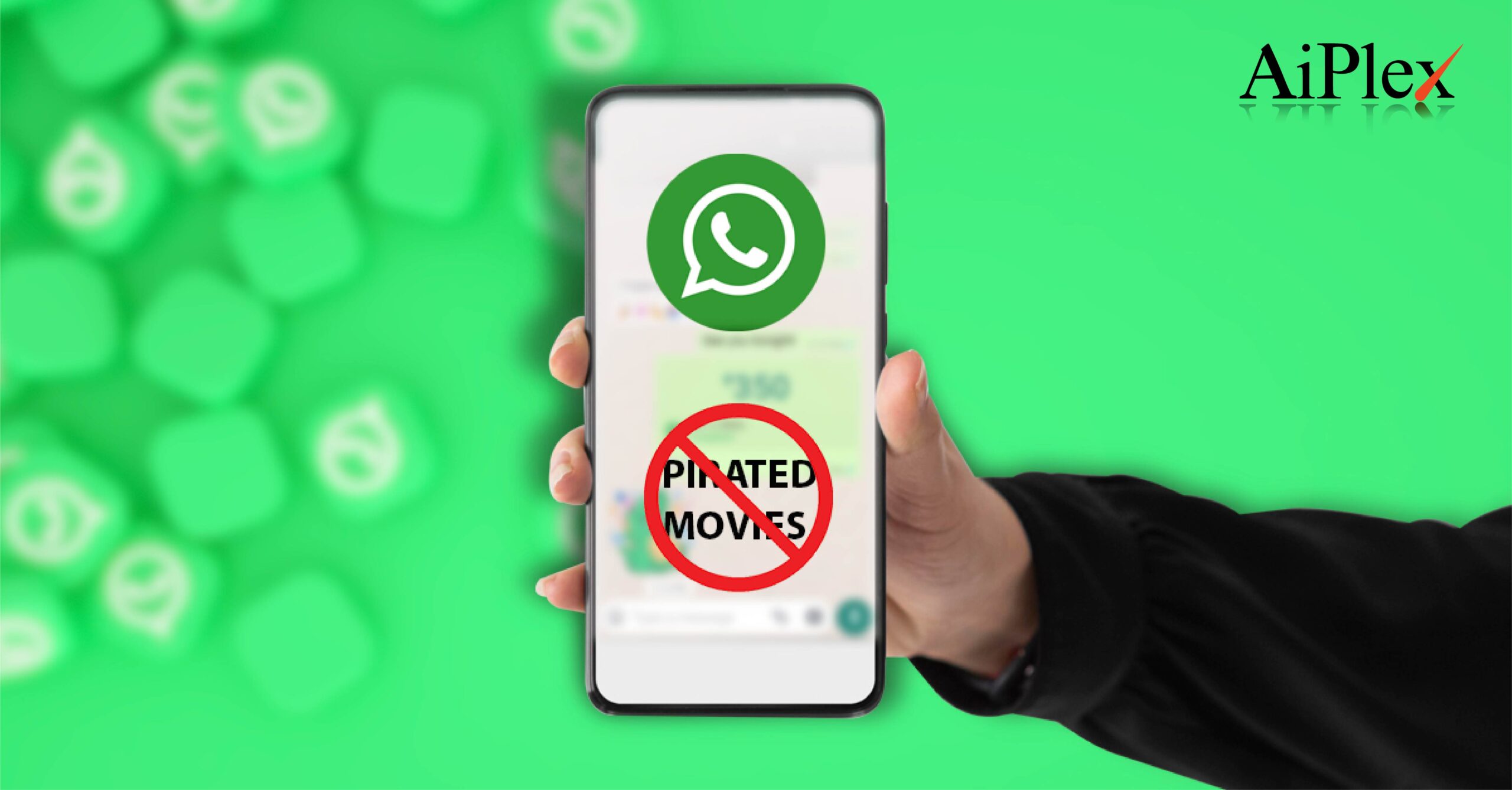 Can WhatsApp be used to share pirated movies?